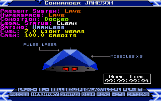 Screenshot of Elite