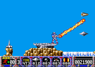 Screenshot of Turrican