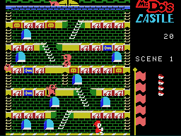 Screenshot of Mr Dos Castle