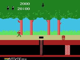 Screenshot of Pitfall