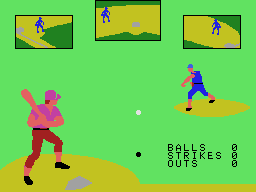 Screenshot of Super-Action Baseball