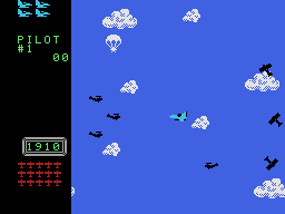 Screenshot of Time Pilot