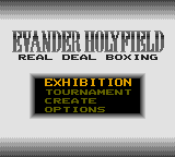 Screenshot of Evander Holyfields Boxing