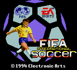 Screenshot of FIFA International Soccer