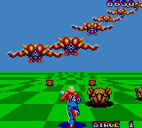 Screenshot of Space Harrier