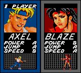 Screenshot of Streets of Rage