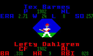 Screenshot of World Series Major League Baseball