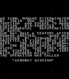 Screenshot of Acrobat Mission