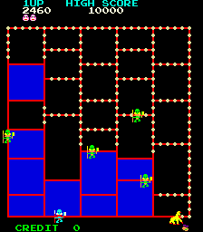 Screenshot of Amidar