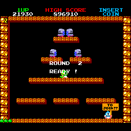 Screenshot of Bubble Bobble