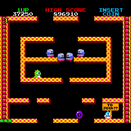 Screenshot of Bubble Bobble