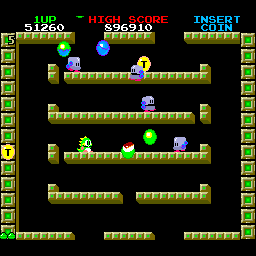 Screenshot of Bubble Bobble