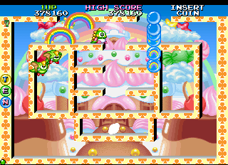 Screenshot of Bubble Bobble 2 (World)