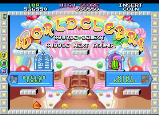 Screenshot of Bubble Bobble 2 (World)