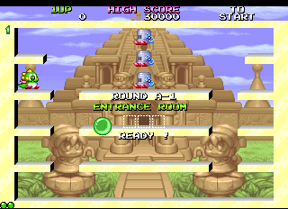 Screenshot of Bubble Bobble 2 (World)