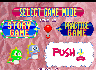 Screenshot of Bubble Memories-The Story of Bubble Bobble 3 (World)