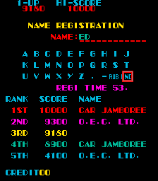 Screenshot of Car Jamboree