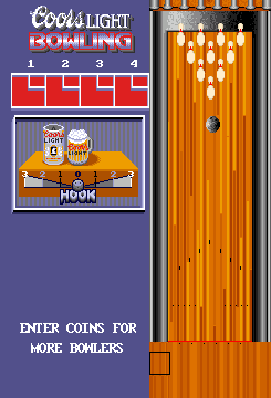 Screenshot of Coors Light Bowling