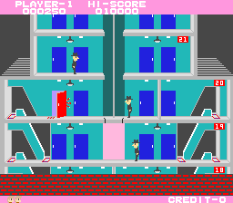 Screenshot of Elevator Action