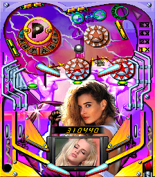 Screenshot of Gals Pinball