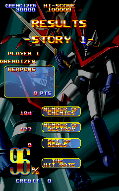 Screenshot of Mazinger Z