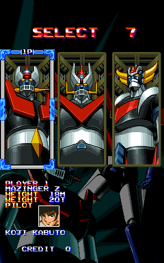 Screenshot of Mazinger Z