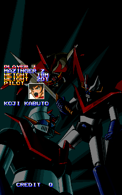 Screenshot of Mazinger Z