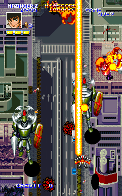 Screenshot of Mazinger Z