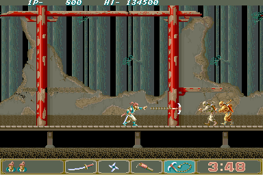 Screenshot of Ninja Spirit