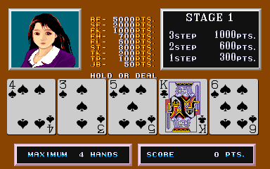 Screenshot of Poker Ladies