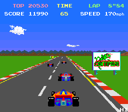 Screenshot of Pole Position