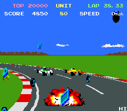 Screenshot of Pole Position II