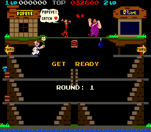 Screenshot of Popeye (Revision D)