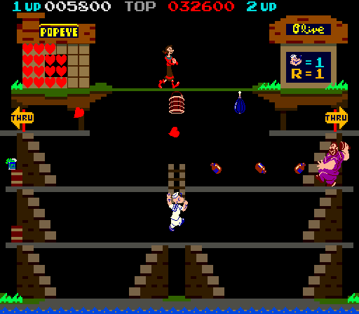 Screenshot of Popeye (Revision D)