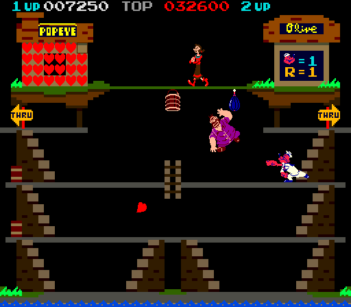 Screenshot of Popeye (Revision D)