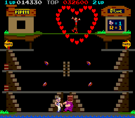 Screenshot of Popeye (Revision D)