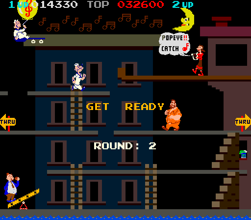 Screenshot of Popeye (Revision D)