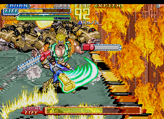 Screenshot of Riding Fight (World)