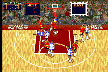 Screenshot of Rim Rockin Basketball (V22)