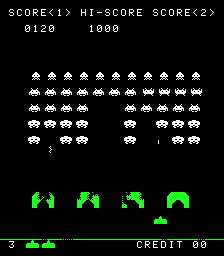 Screenshot of Space Attack II