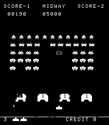 Screenshot of Space Invaders Deluxe