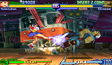 Screenshot of Street Fighter Alpha 3 (US 980904)