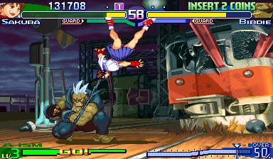 Screenshot of Street Fighter Alpha 3 (US 980904)