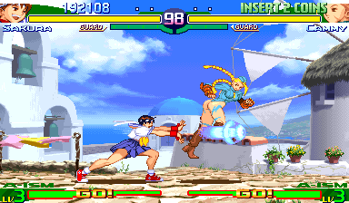 Screenshot of Street Fighter Alpha 3 (US 980904)