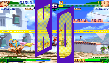 Screenshot of Street Fighter Alpha 3 (US 980904)