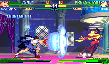 Screenshot of Street Fighter Alpha 3 (US 980904)