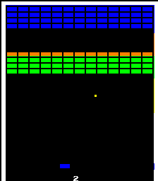 Screenshot of Super Breakout