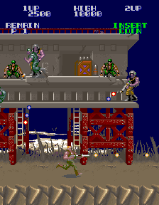 Screenshot of Super Contra