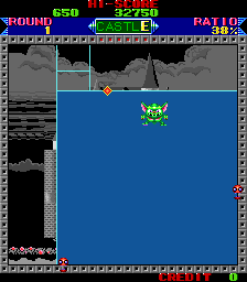 Screenshot of Super Qix (Bootleg)