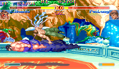 Screenshot of Super Street Fighter II Turbo (World 940223)